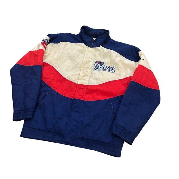 Vintage 1990's New England Patriots Apex One Authentic Pro Line Puffer Jacket M - Picture 4 of 9